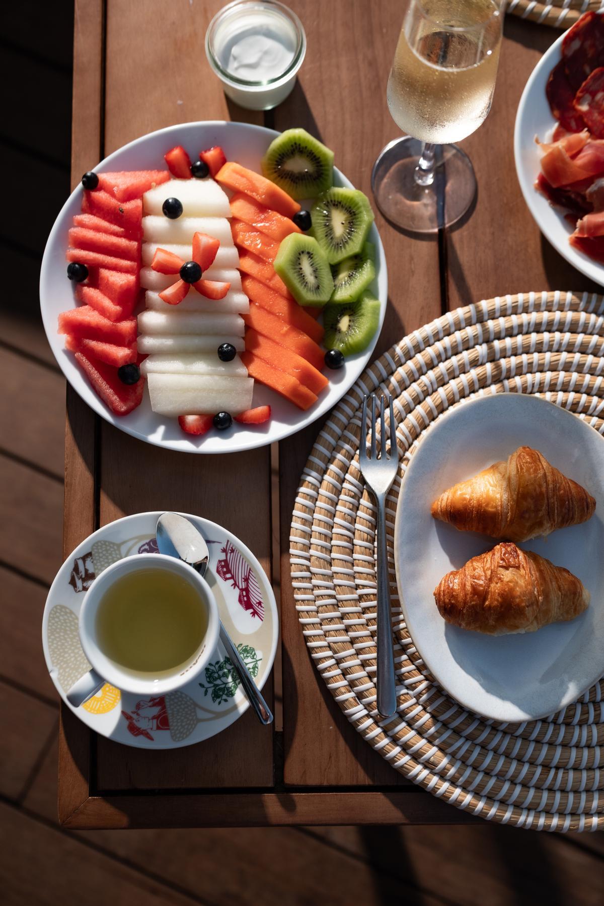 Muestra del 'brunch' de Tágara.