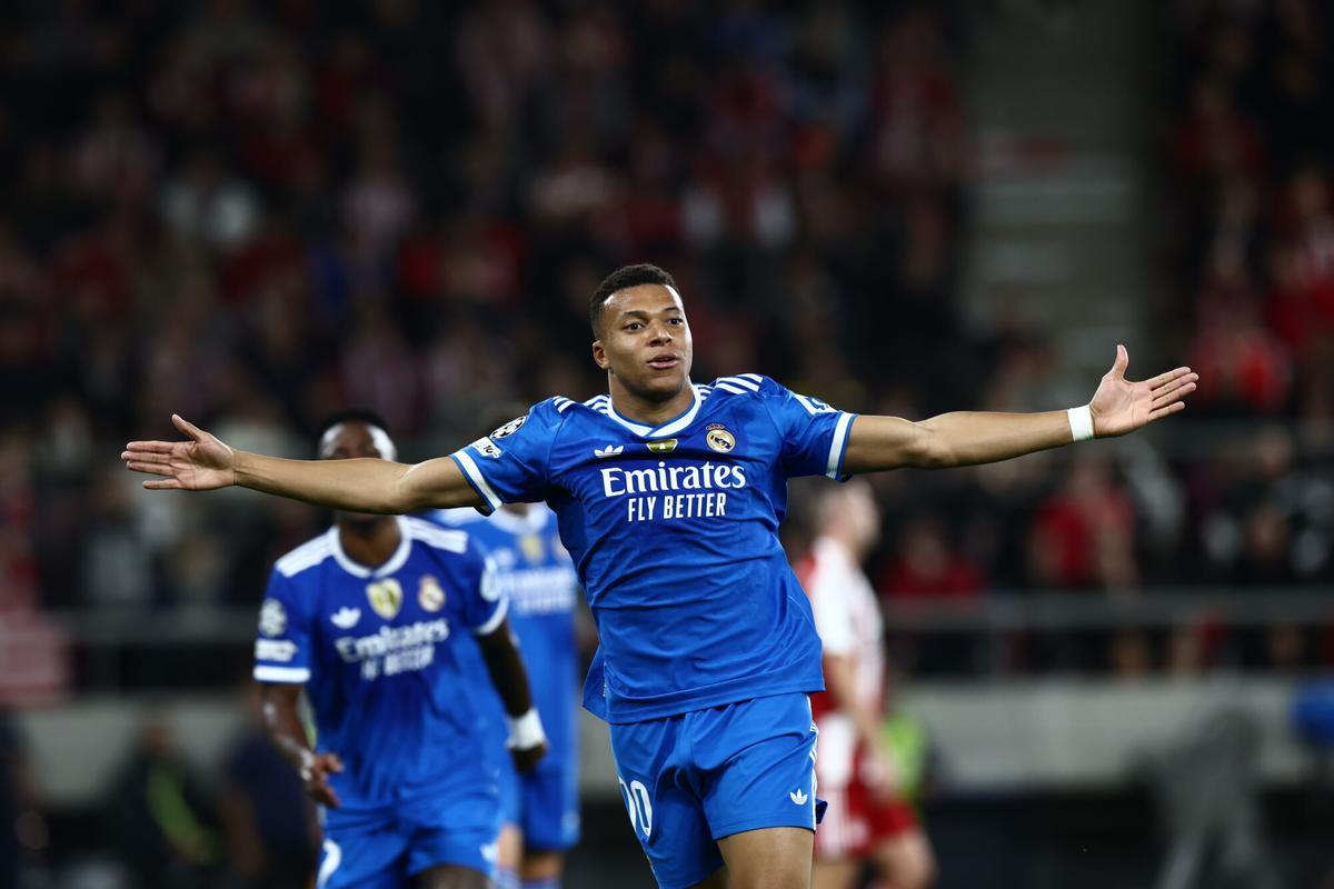 Champions League: Olympiacos - Real Madrid, en imágenes.