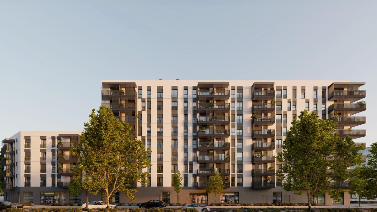 Furor por comprar los 24 pisos asequibles de un bloque con el 30% de reserva social: asignados en una mañana tras horas de cola