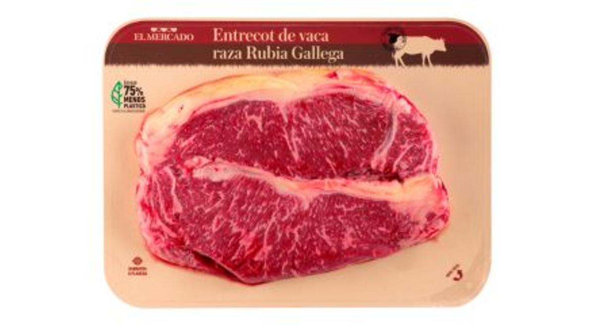 Entrecot de vaca gallega 'El Mercado' retirado de los supermercados Aldi