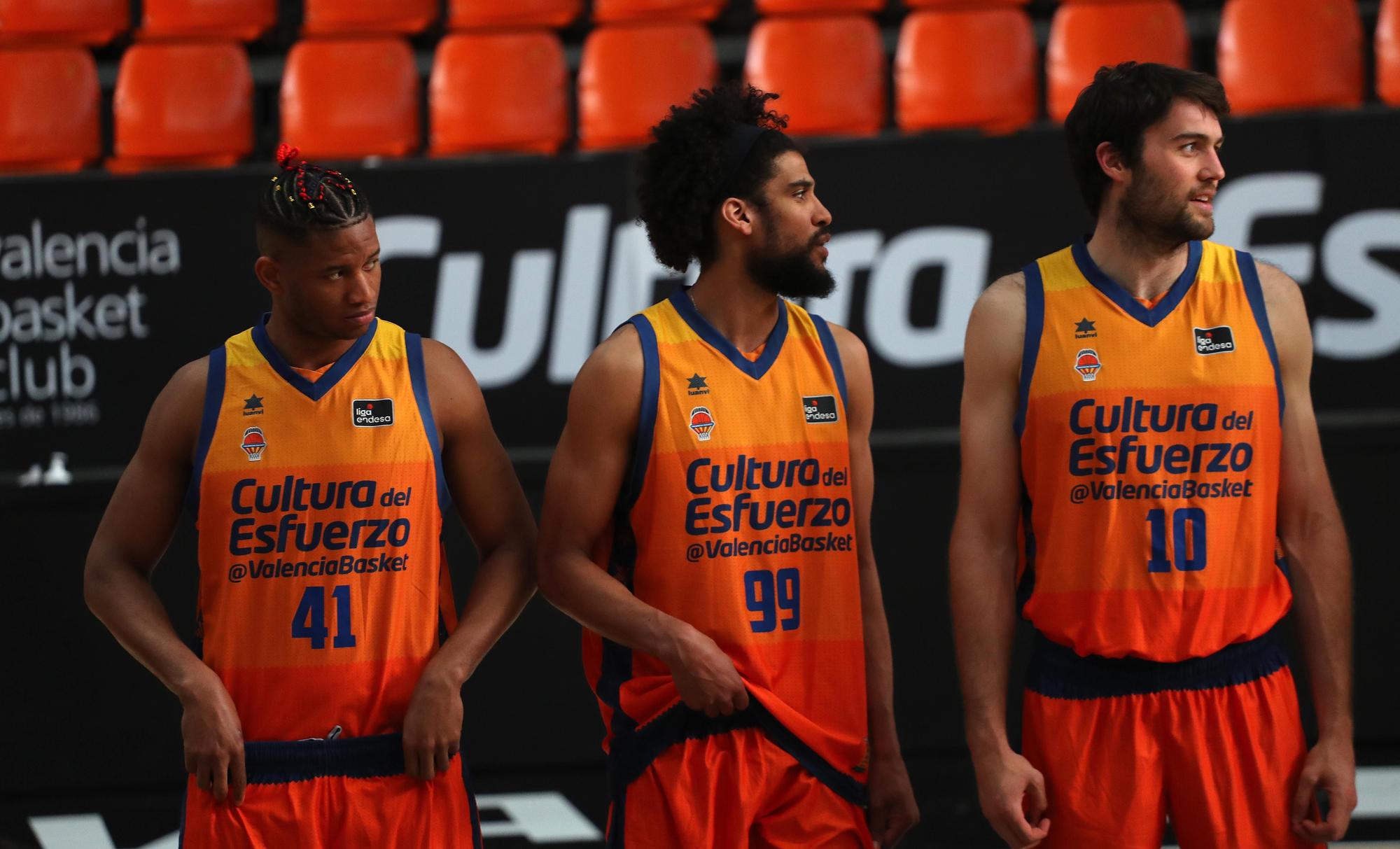 Making of de la foto oficial del Valencia Basket