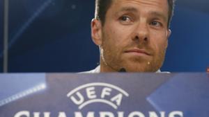 Madrid (Spain), 17/04/2017.- (FILE) - Bayern Munichs Spanish midfielder Xabi Alonso during a press conference held at Santiago Bernabeu stadium in Madrid, Spain, 17 April 2017 (reissued 05 October 2022). Xabi Alonso is to take over as head coach at German Bundesliga soccer club Bayer 04 Leverkusen from sacked Gerardo Seoane, the club announced on 05 October 2022. (Alemania, España) EFE/EPA/KIKO HUESCA *** Local Caption *** 53462210