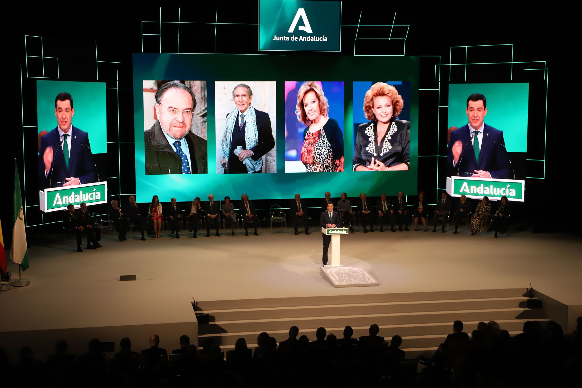 La gala del 28-F y la entrega de Medallas de Andalucía 2024, en imágenes