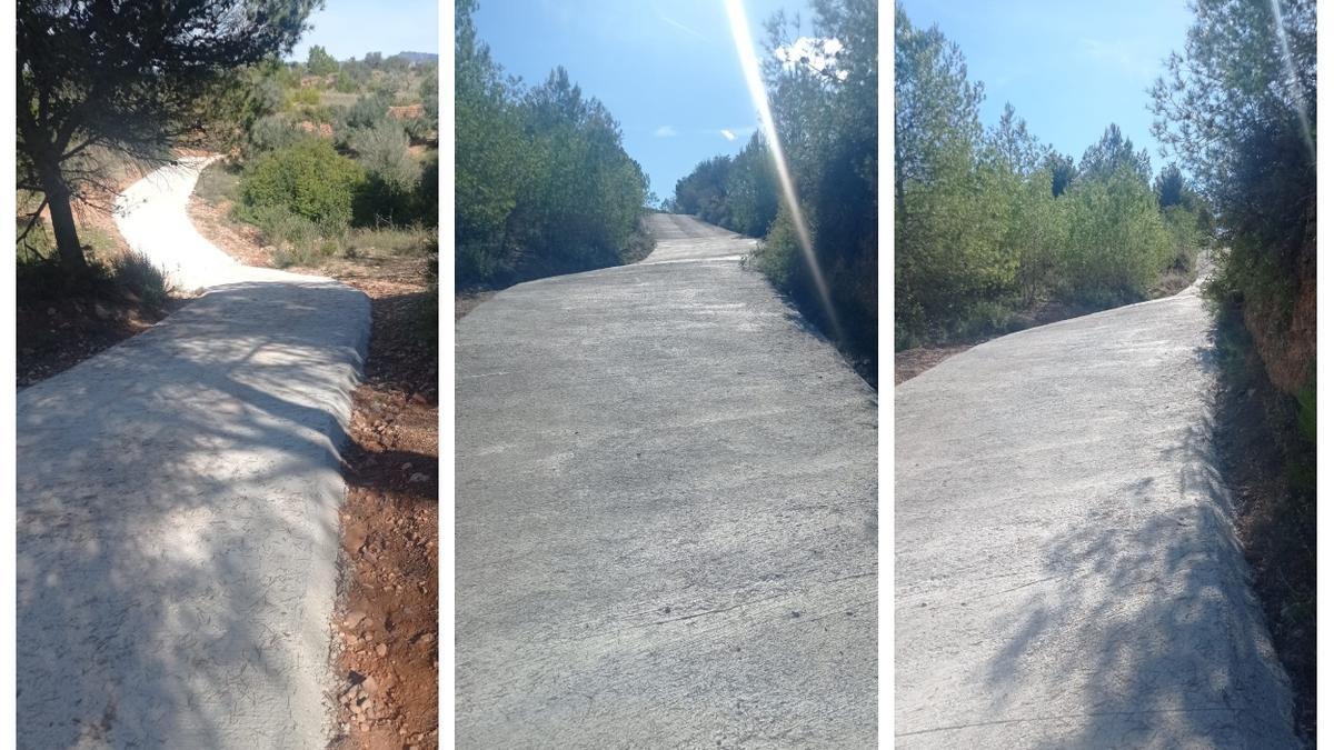 Mejoras realizadas en caminos rurales de Segorbe.