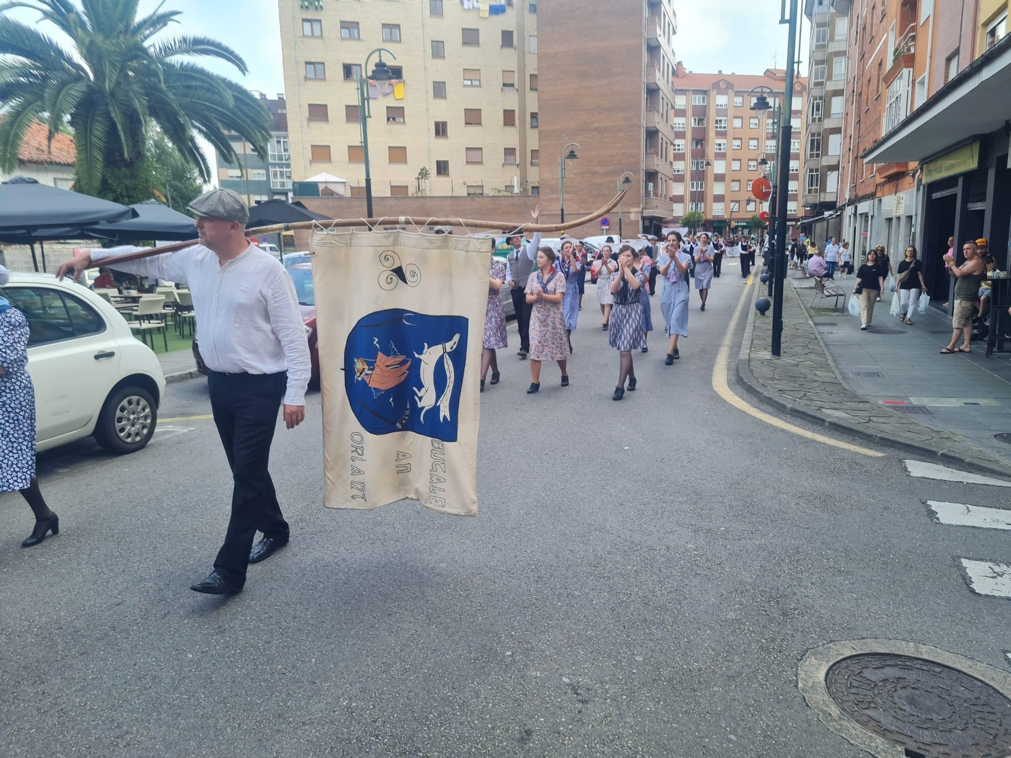 En imágenes: el intercéltico "viaja" a Avilés