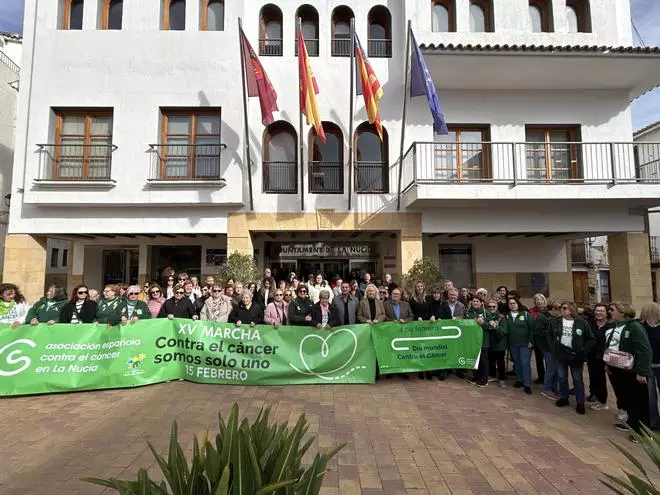 La Nucía conmemora el “Día Internacional contra el Cáncer”