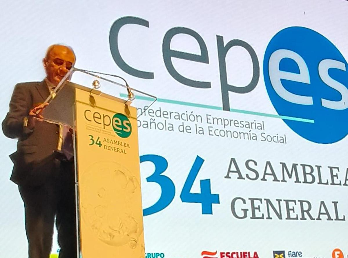 El presidente de CEPES, Juan Antonio Pedreño.