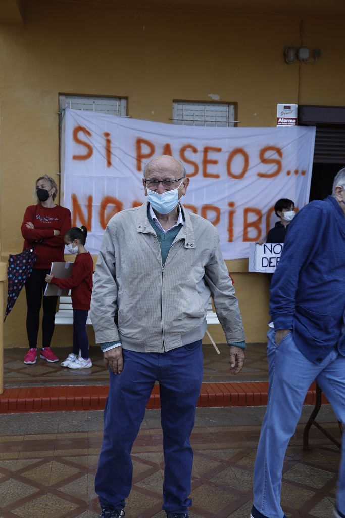 Impiden el desalojo de la vivienda de un jubilado en Cabo de Palos