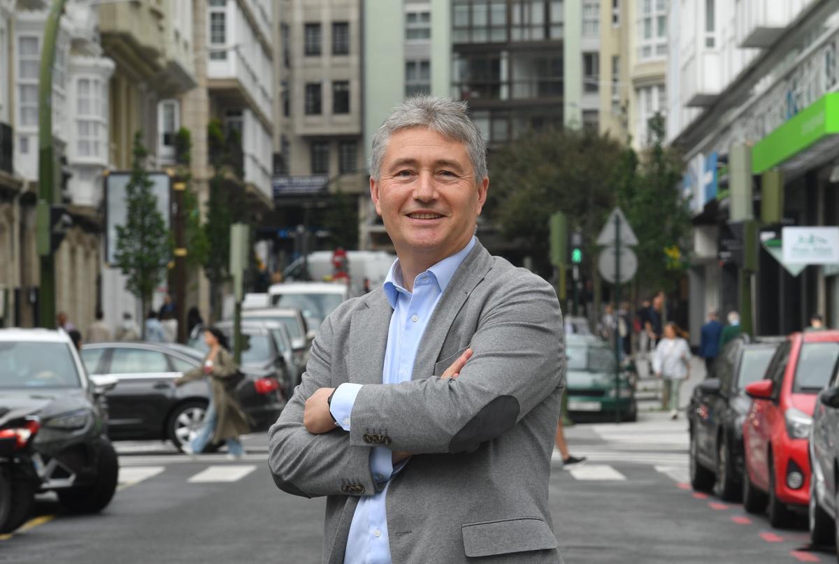 Ricardo Cao, rector de la Universidade da Coruña.