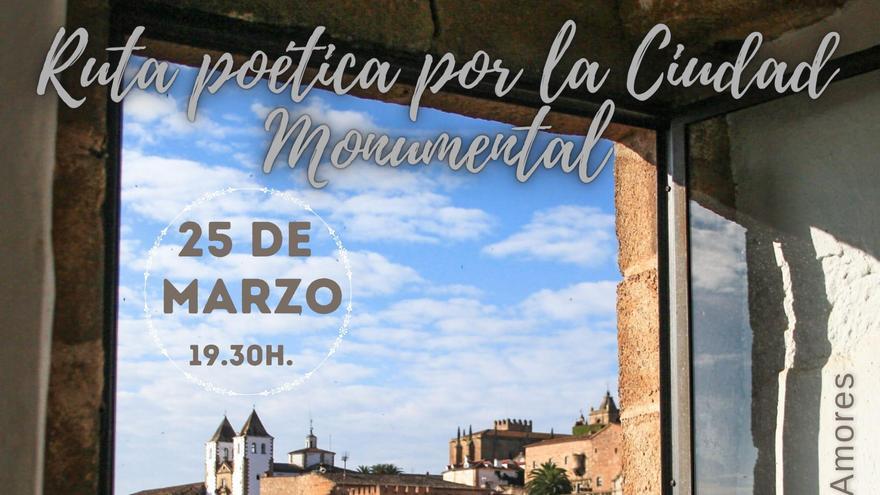 Cáceres homenajea a Lorca en el Día Mundial de la Poesía