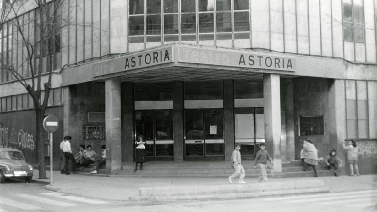 Cine Astoria en el pasado.
