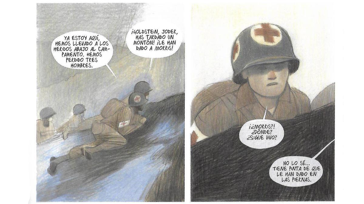 Viñetas de 'Rhapsody in blue', de Andrea Serio.