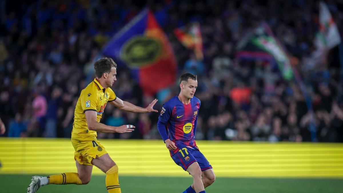 Marc Casadó: "Siempre que haya la posibilidad de llevar esta camiseta y este escudo, será mi prioridad"