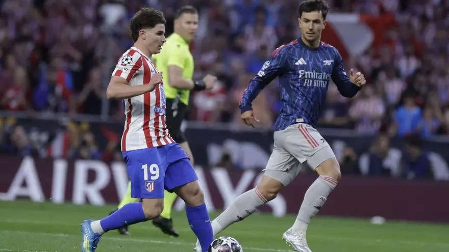 Atlético vs. Arsenal, el partido en datos