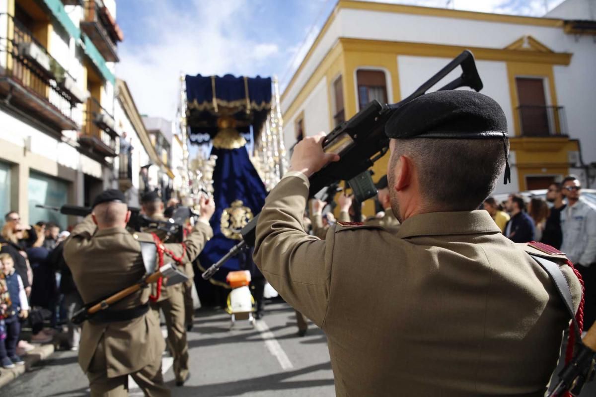 Un año más, el 'Señor de Córdoba' no ha faltado a su cita de cada Domingo de Ramos