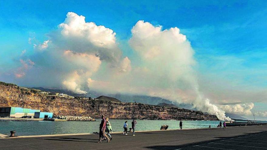 El terreno ganado al mar por el volcán de La Palma supera ya la superficie de la Ciudad del Vaticano