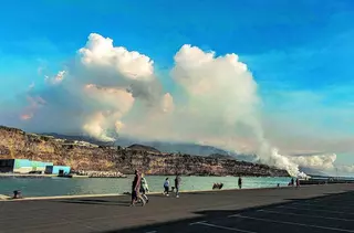 El terreno ganado al mar por el volcán de La Palma supera ya la superficie de la Ciudad del Vaticano