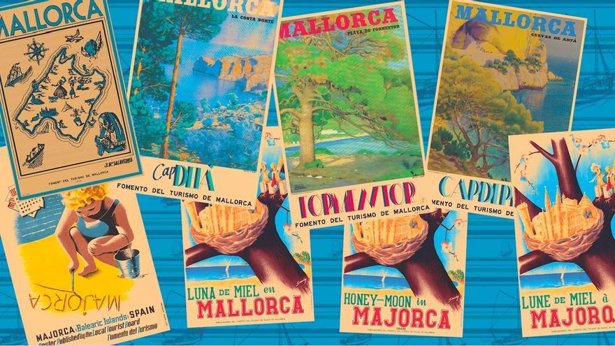 'Mallorca Vintage', los pósteres antiguos del Fomento del Turismo en una colección - Vimarsana News
