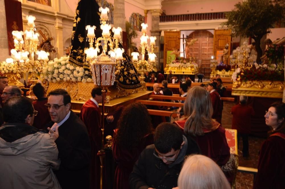 La procesión del Perdón se queda en San Antolín