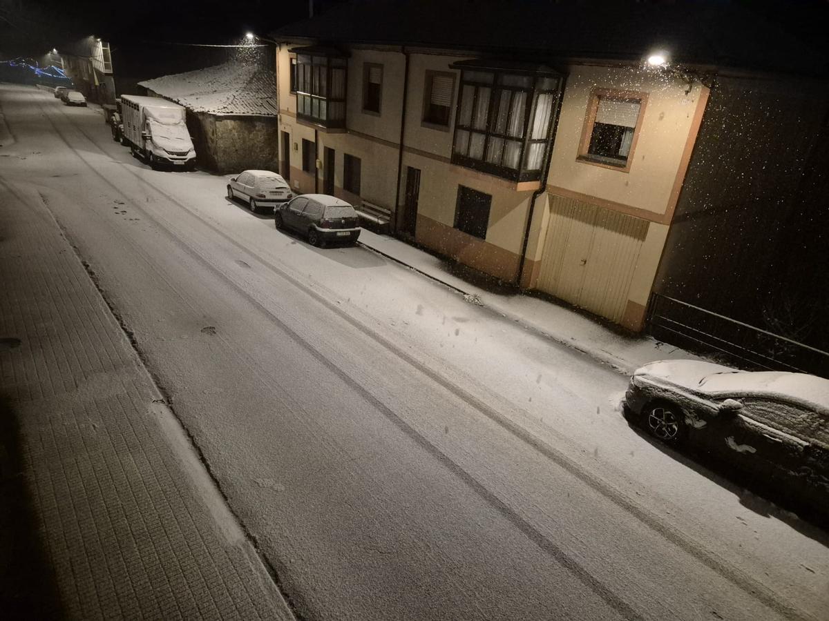 San Xoán de Río, esta mañana.