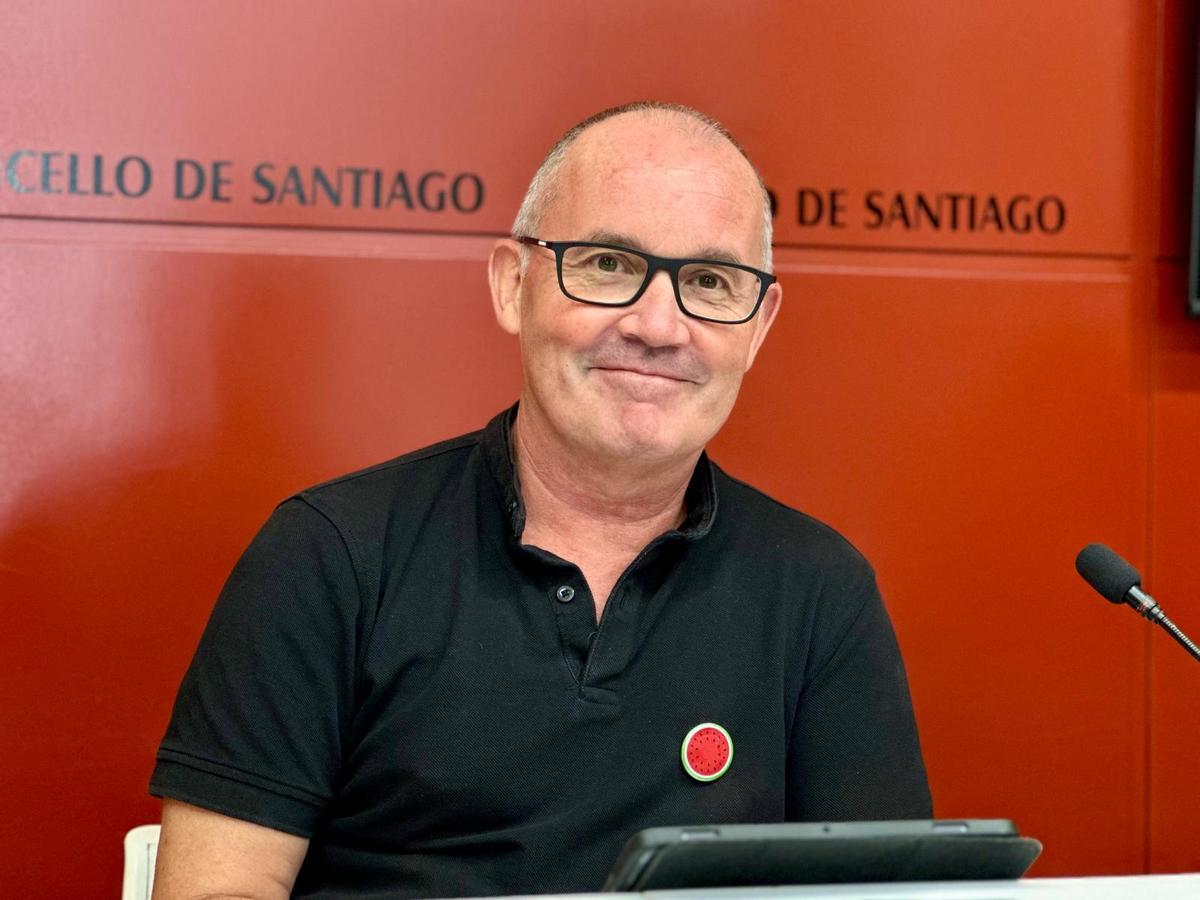 Xan Duro, concelleiro responsable dos centros socioculturais de Santiago