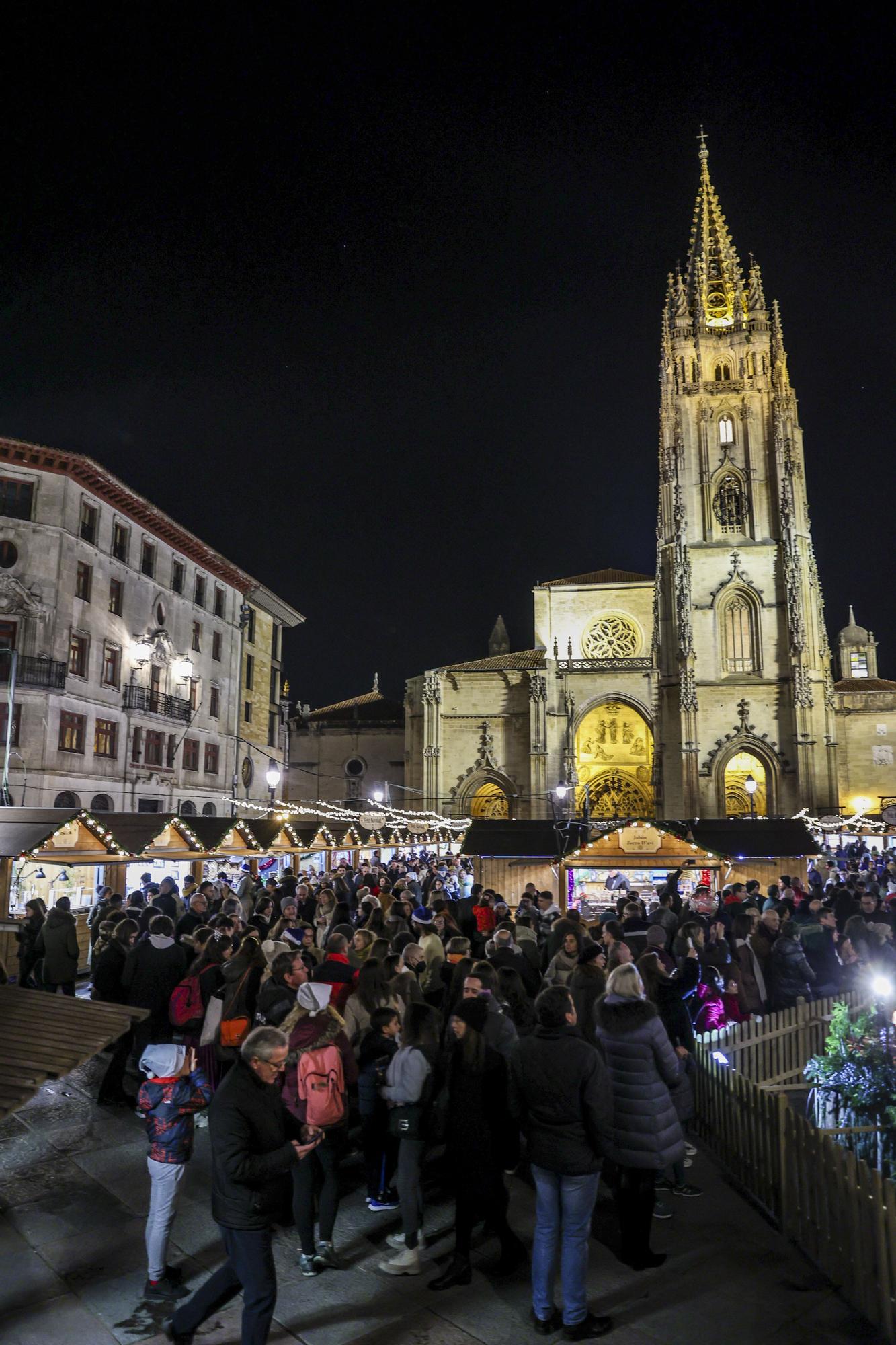 Encendido de luces en Oviedo