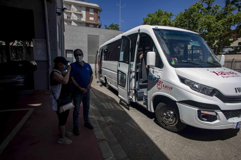 Nuevo bus urbano de Xàtiva