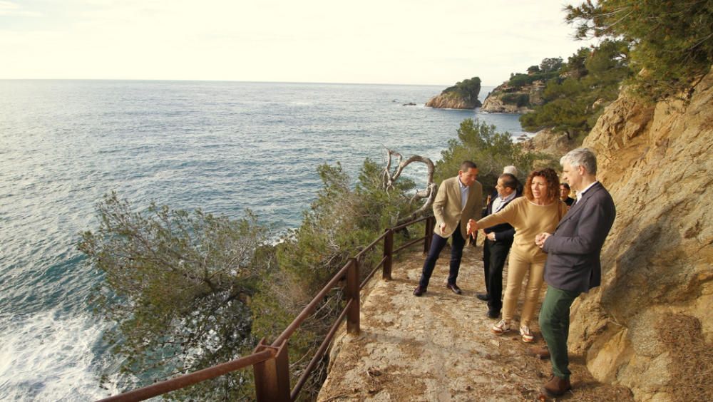 Obertura del tram de camí de ronda Blanes-Lloret