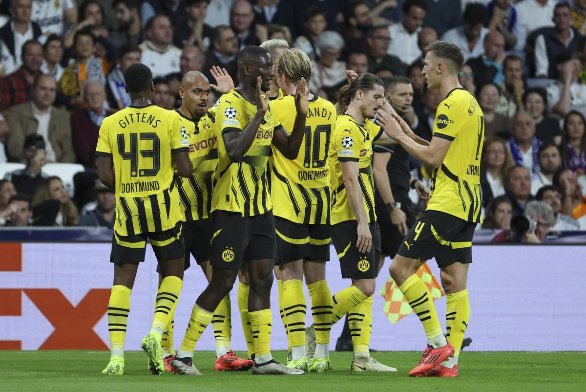Champions League: Real Madrid -  Borussia Dortmund, en imágenes.