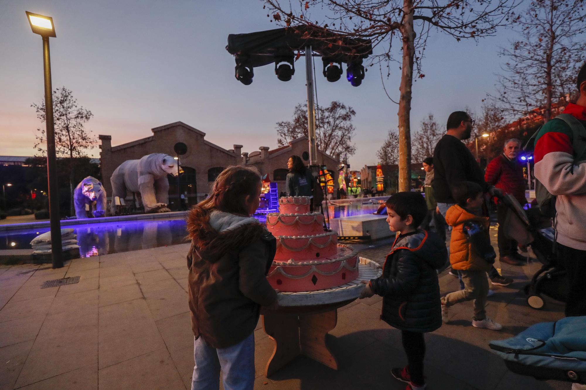 Inaguración de La Central, el nuevo espacio de la Navidad.