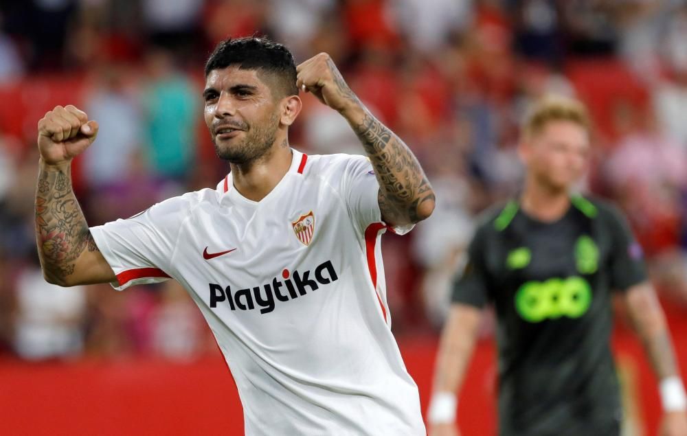 Banega. Jugador del Sevilla.