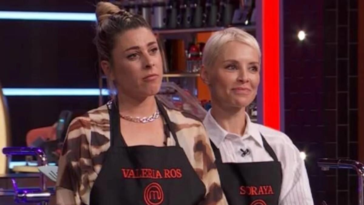 Soraya Arnelas y Valeria Ros en 'MasterChef Celebrity'