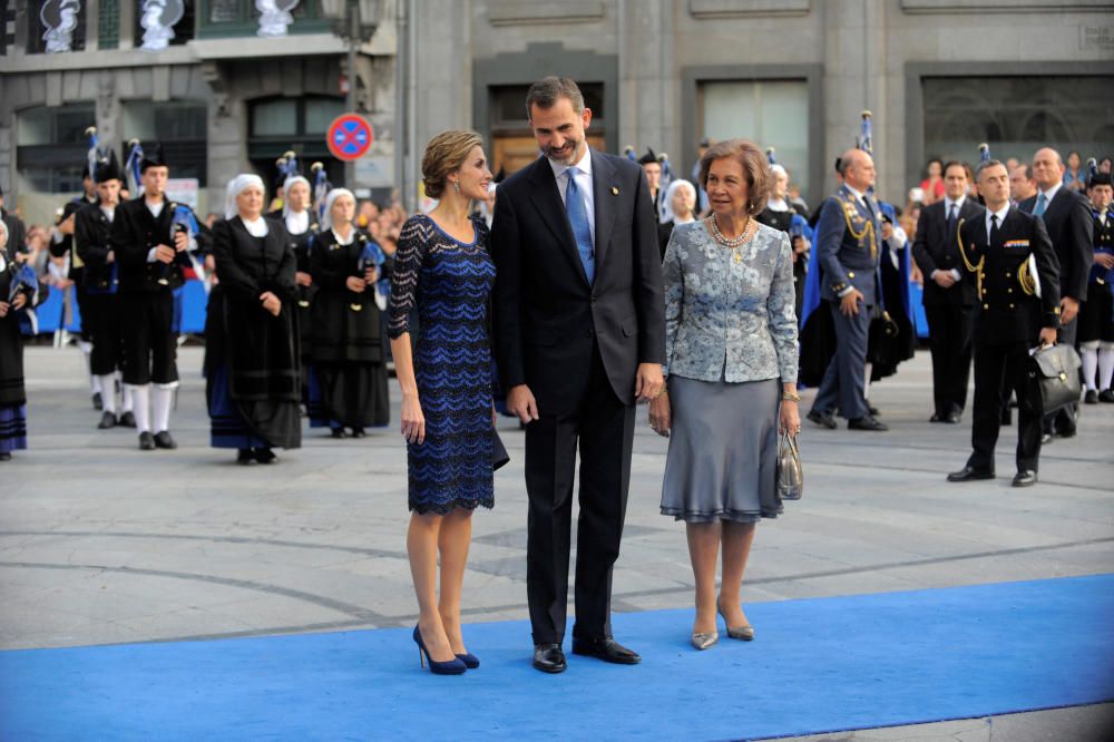 Premios Princesa de Asturias: los "looks" reales