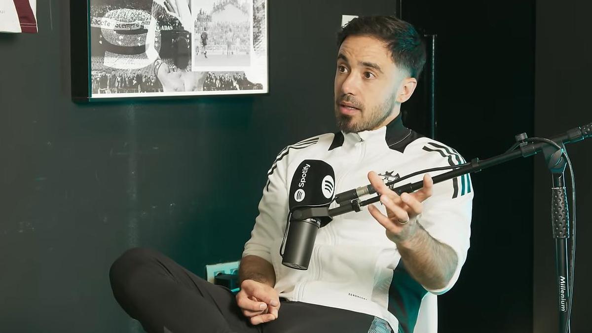 Jaume Costa, durante su entrevista con el podcast Offsiders