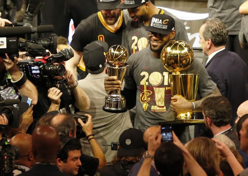 Los Cavaliers, campeones de la NBA