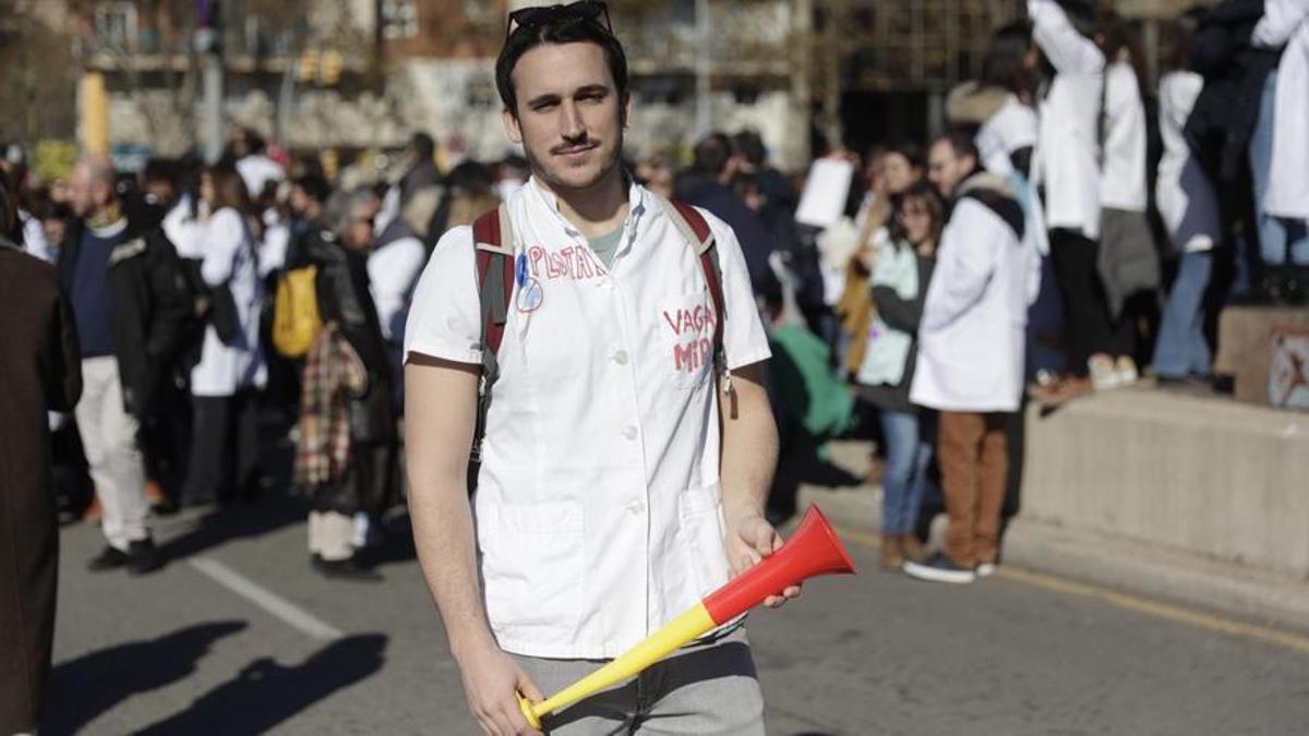 Martí Quintana, MIR internista del Hospital Doctor Trueta (Girona).