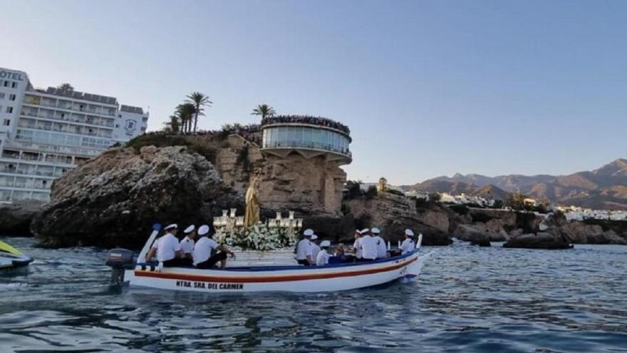 La festividad de la Virgen del Carmen en Nerja, declarada Fiesta de Singularidad Turística Provincial