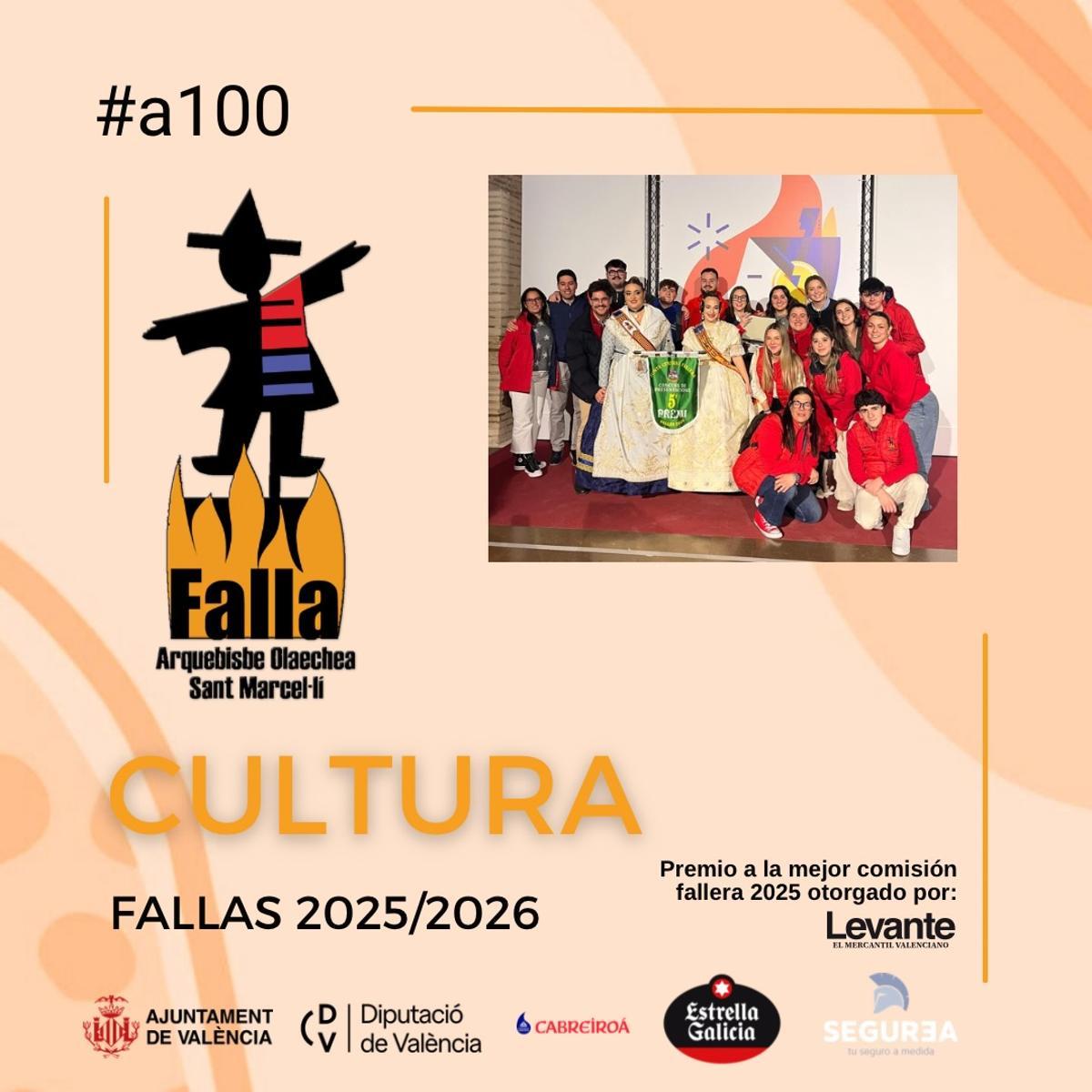 San Marcelino lleva todo el año incorporando el premio a sus publicaciones