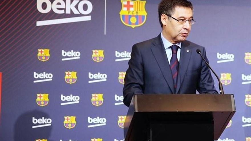 Bartomeu: &quot;No puedo decir nada de Griezmann, en julio ya hablaremos&quot;