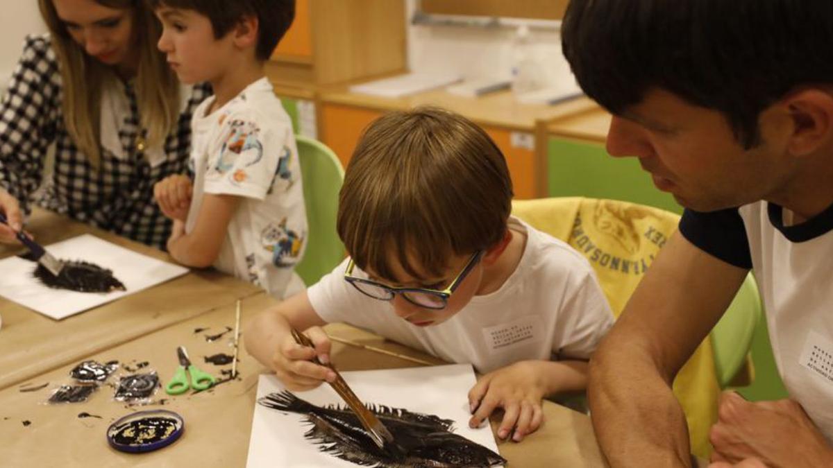 Talleres y visitas guiadas para niños y adultos en el Bellas Artes 