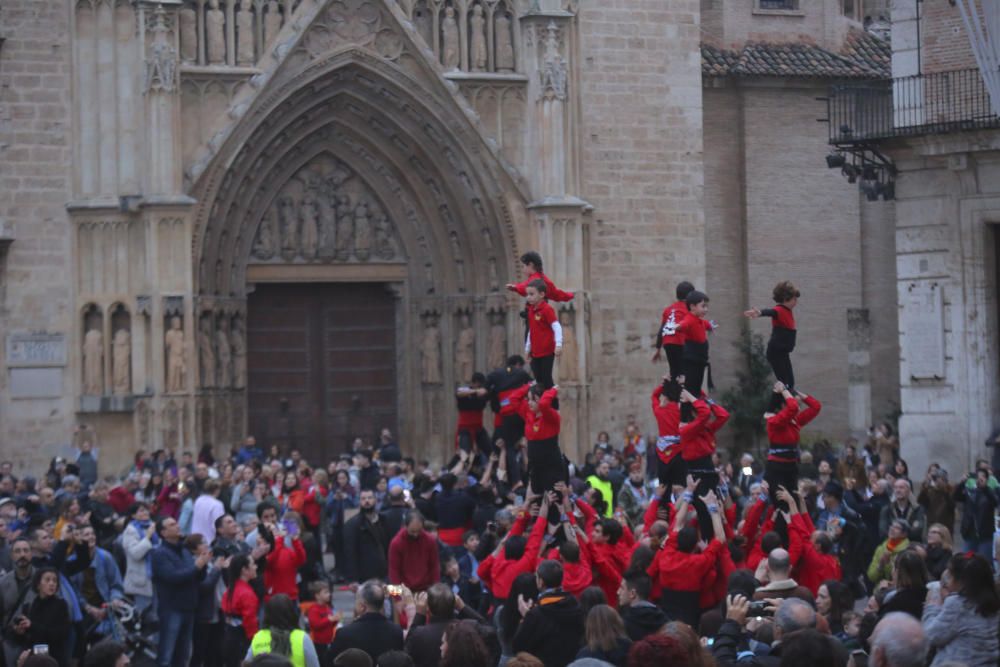 Concentración de Escola Valenciana en València