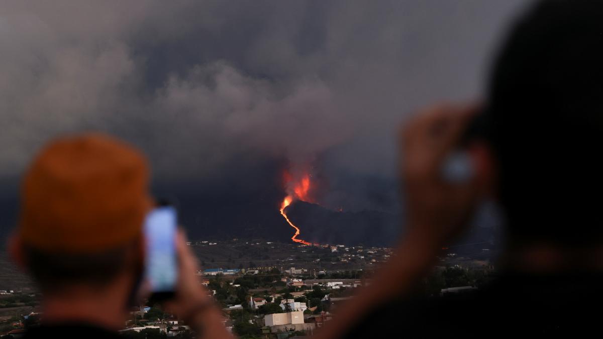 Las imágenes más impactantes de la erupción de La Palma