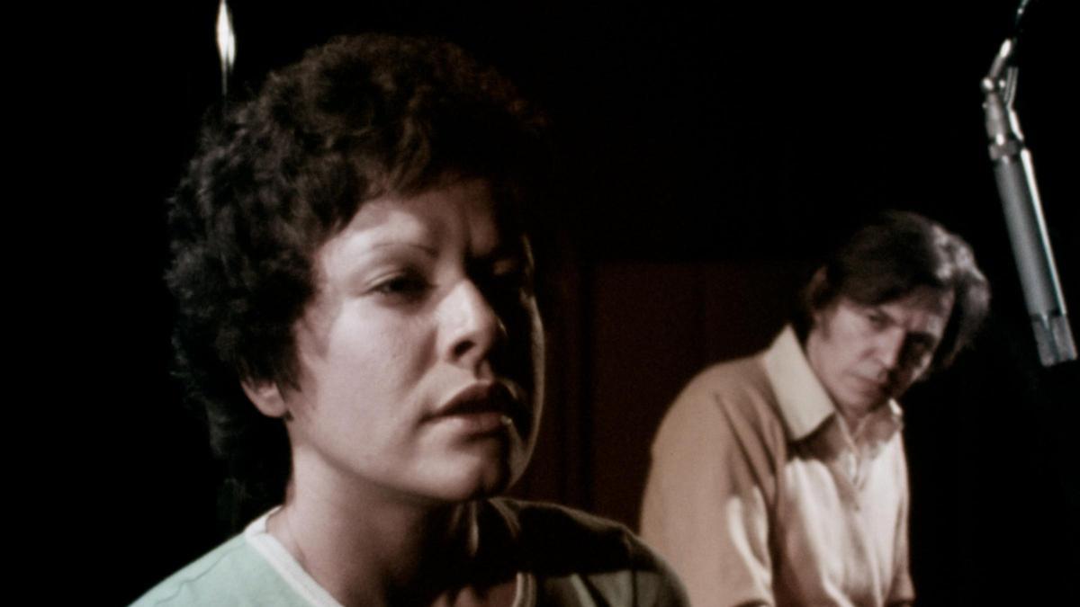 Elis Regina y Antonio Carlos Jobim, en un momento de la grabación del álbum 'Elis &amp; Tom'.