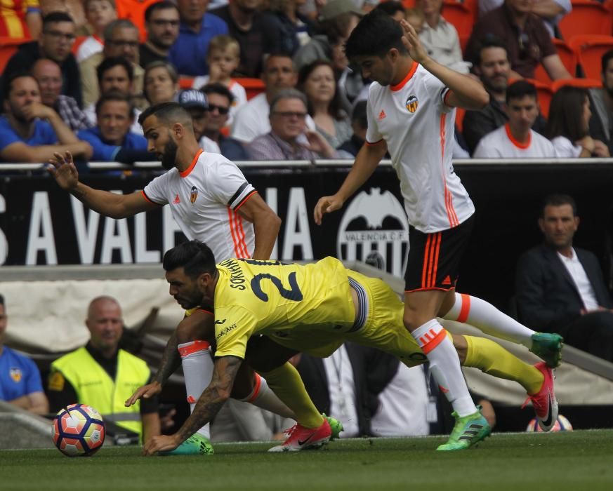 Valencia - Villarreal, en imágenes