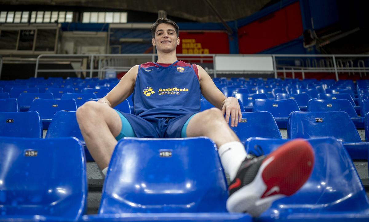 Marcos, tras la entrevista con El Periódico antes del primer clásico de la temporada.