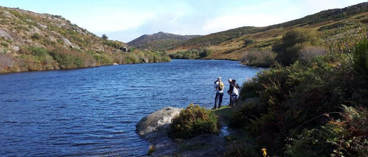 Poza Piñeiro en Covelo, Sierra do Suido.