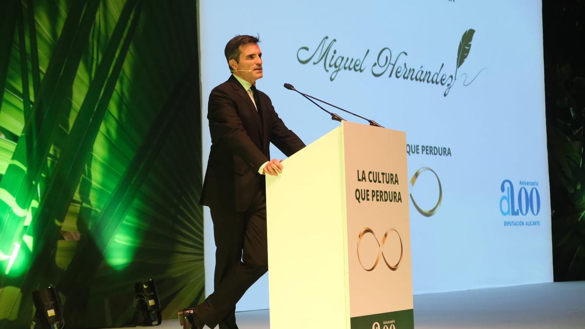 Luis Larrodera, presentador de la gala.