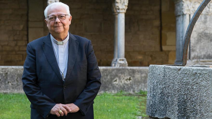 El bisbe de Girona, Francesc Pardo, que ha mort aquesta matinada als 75 anys