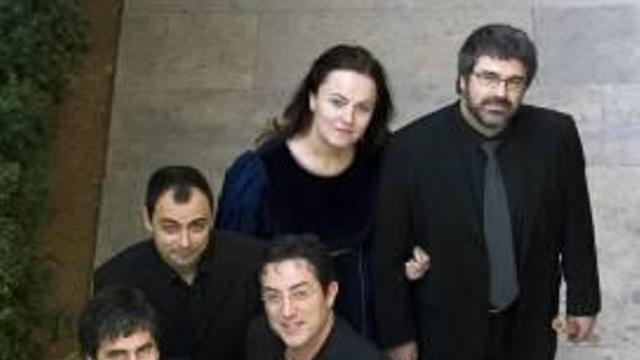 Magraner, con viola, junto al resto de Capella de Ministrers.