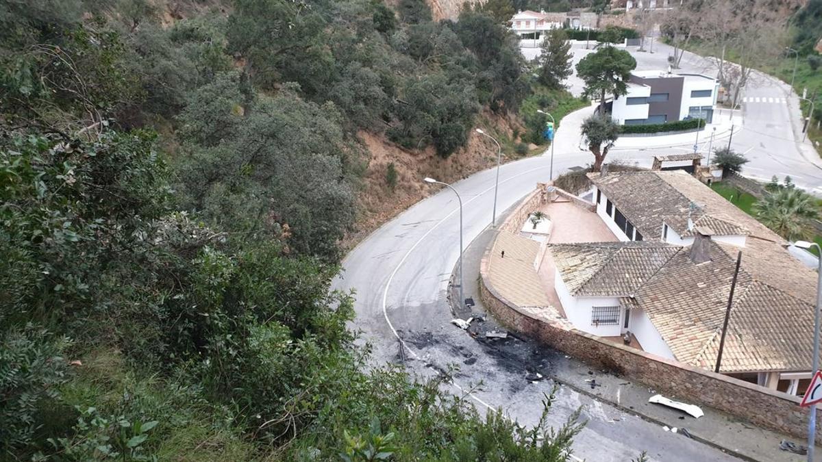 Mueren dos personas al salir de la vía con el coche en Lloret de Mar